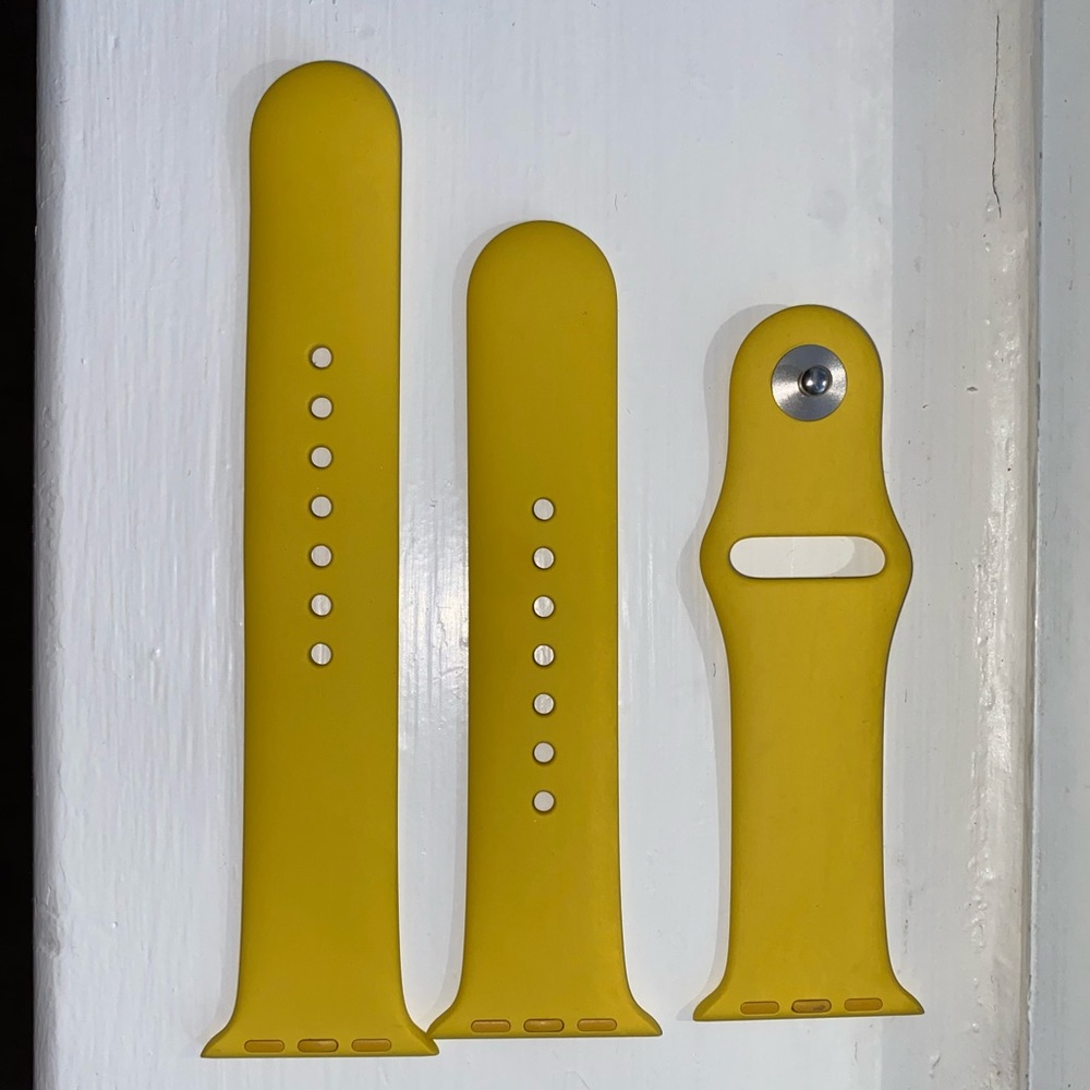 Yellow Apple Watch Band